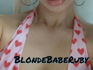 BlondeBabeRuby