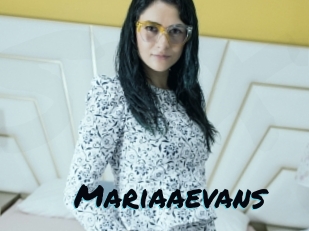 Mariaaevans